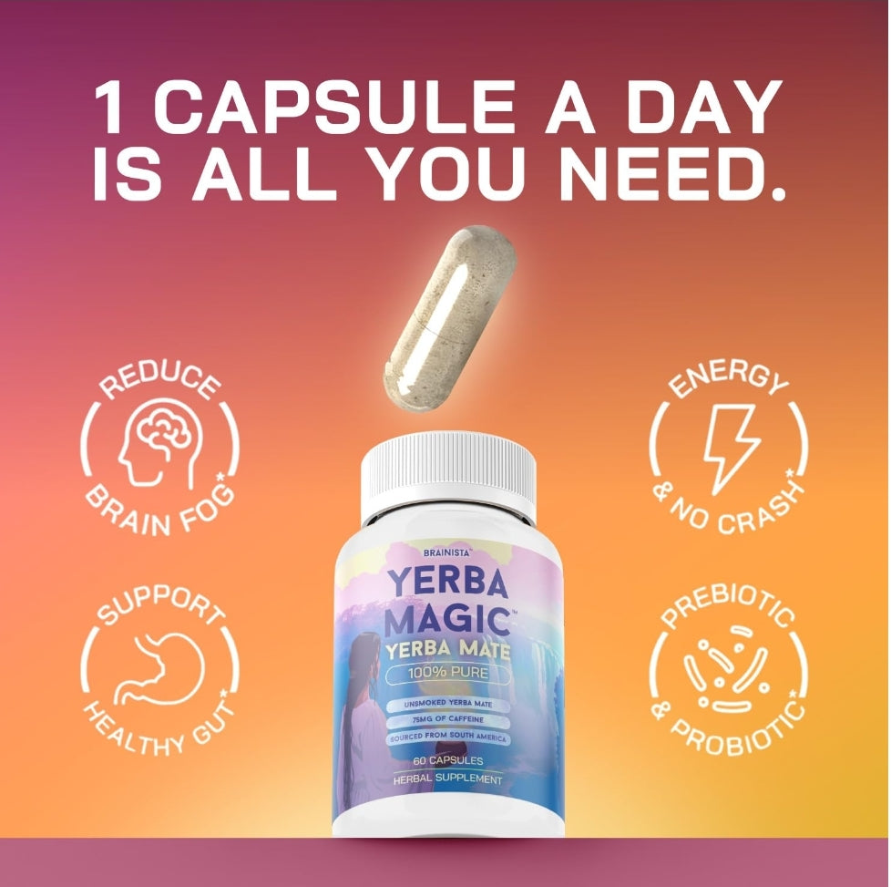 Yerba Magic - Cápsulas De Yerba Mate I 60 Cápsulas