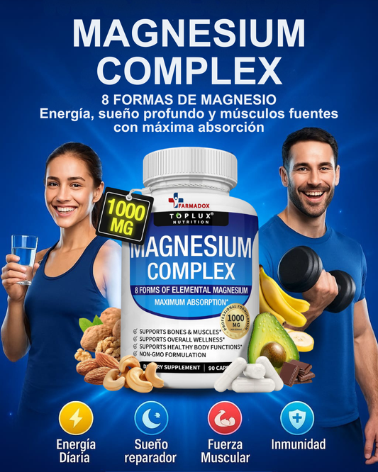 MAGNESIUM COMPLEX: COMPLEJO DE MAGNESIO 8 EN 1