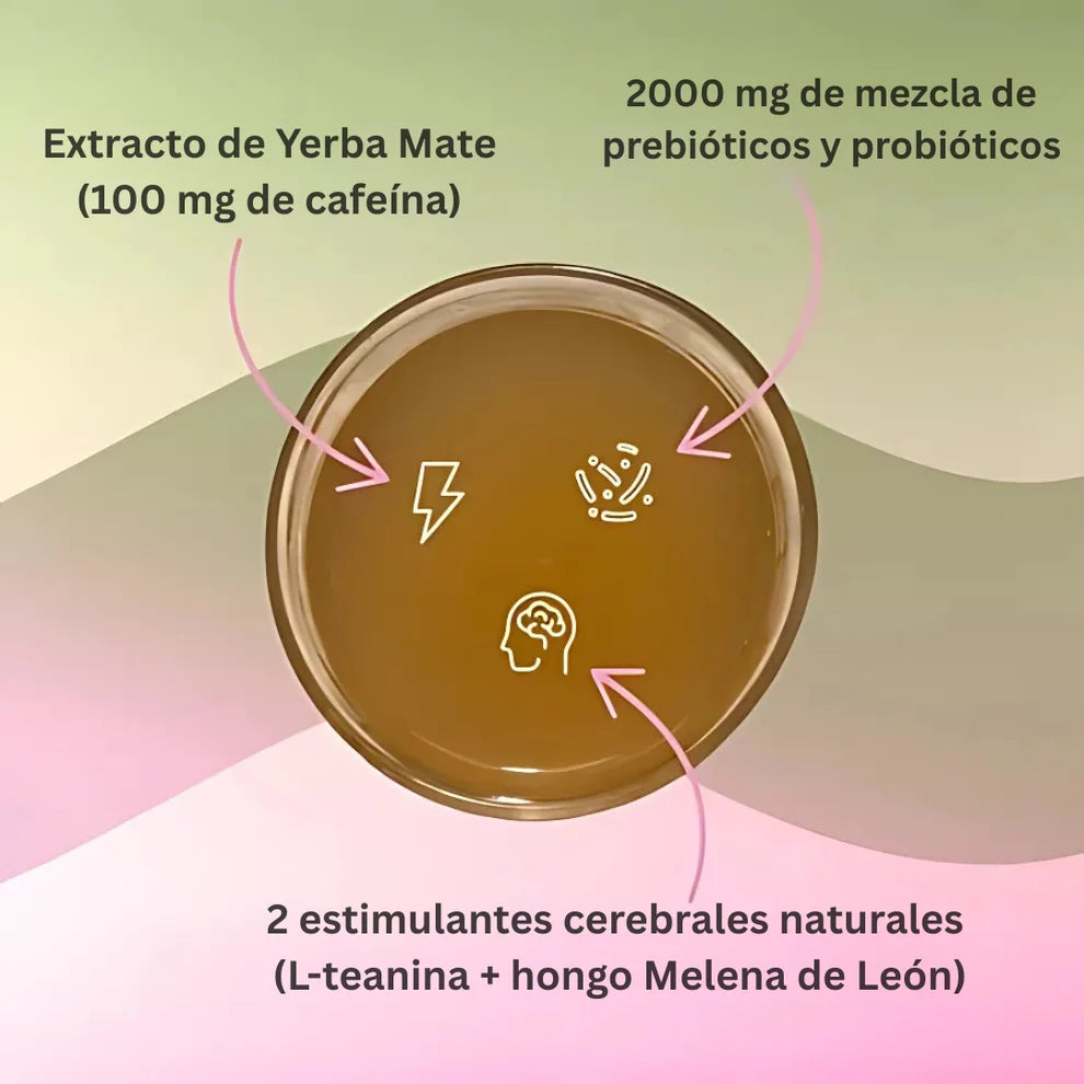 Yerba Magic® Té instantáneo de yerba mate en polvo