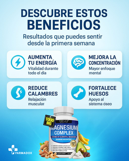 MAGNESIUM COMPLEX: COMPLEJO DE MAGNESIO 8 EN 1