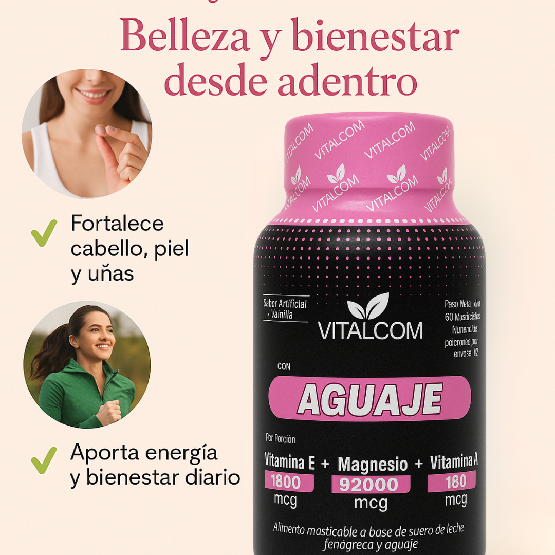 Aguaje® La forma natural de verte más atractiva cada día.