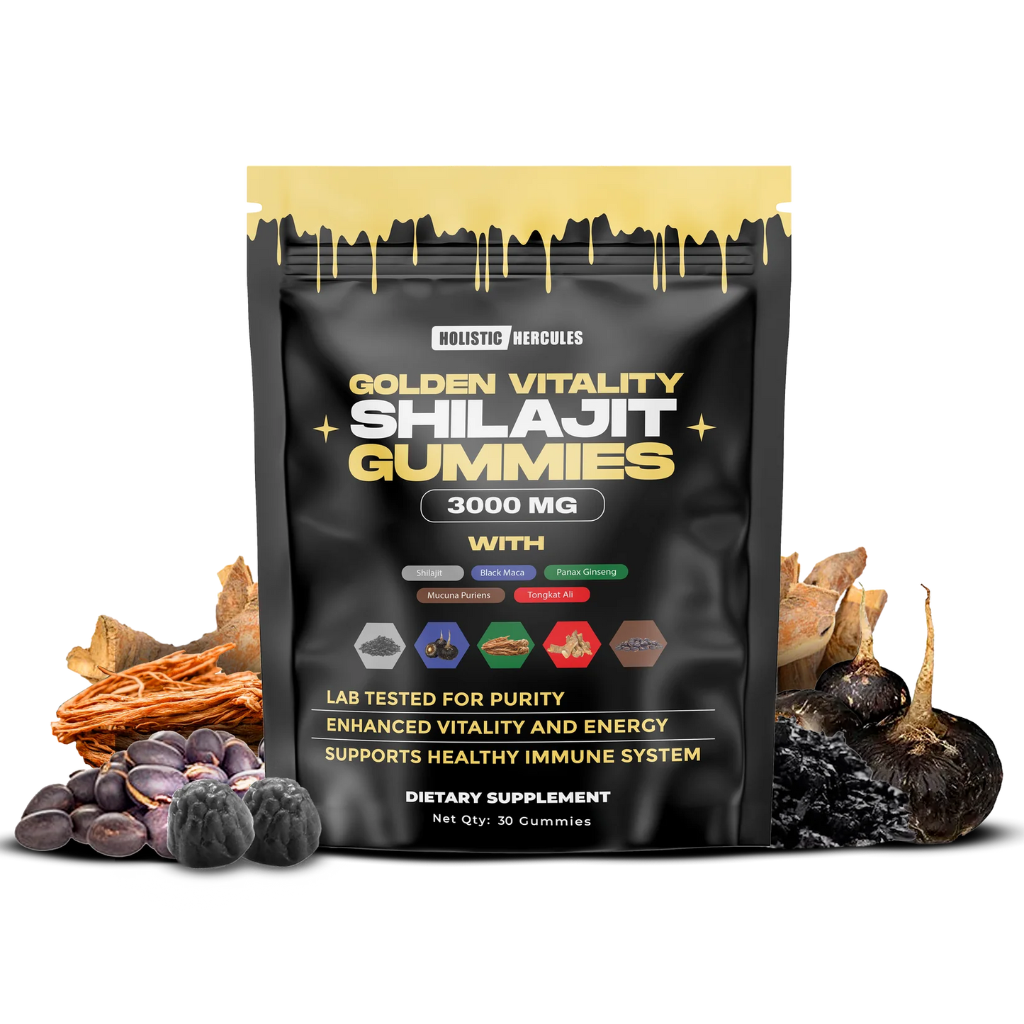 Hércules® Gomitas de Shilajit Hércules
