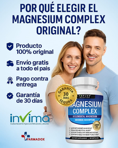 MAGNESIUM COMPLEX: COMPLEJO DE MAGNESIO 8 EN 1