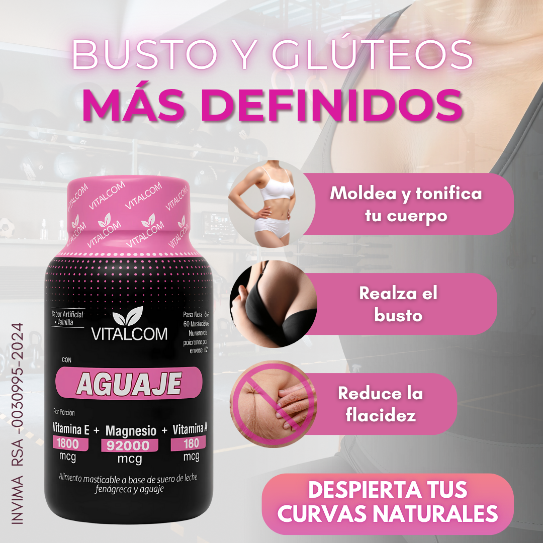 Aguaje® La forma natural de verte más atractiva cada día.