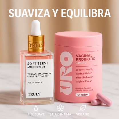 TRULY + URO Tu ritual íntimo que florece desde adentro.