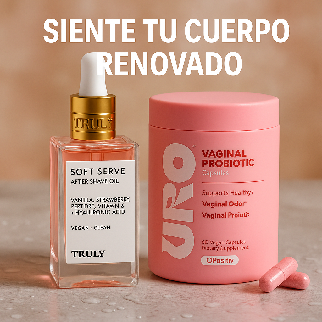TRULY + URO Tu ritual íntimo que florece desde adentro.