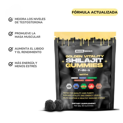Hércules® Gomitas de Shilajit Hércules