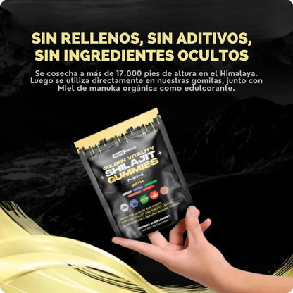 Hércules® Gomitas de Shilajit Hércules
