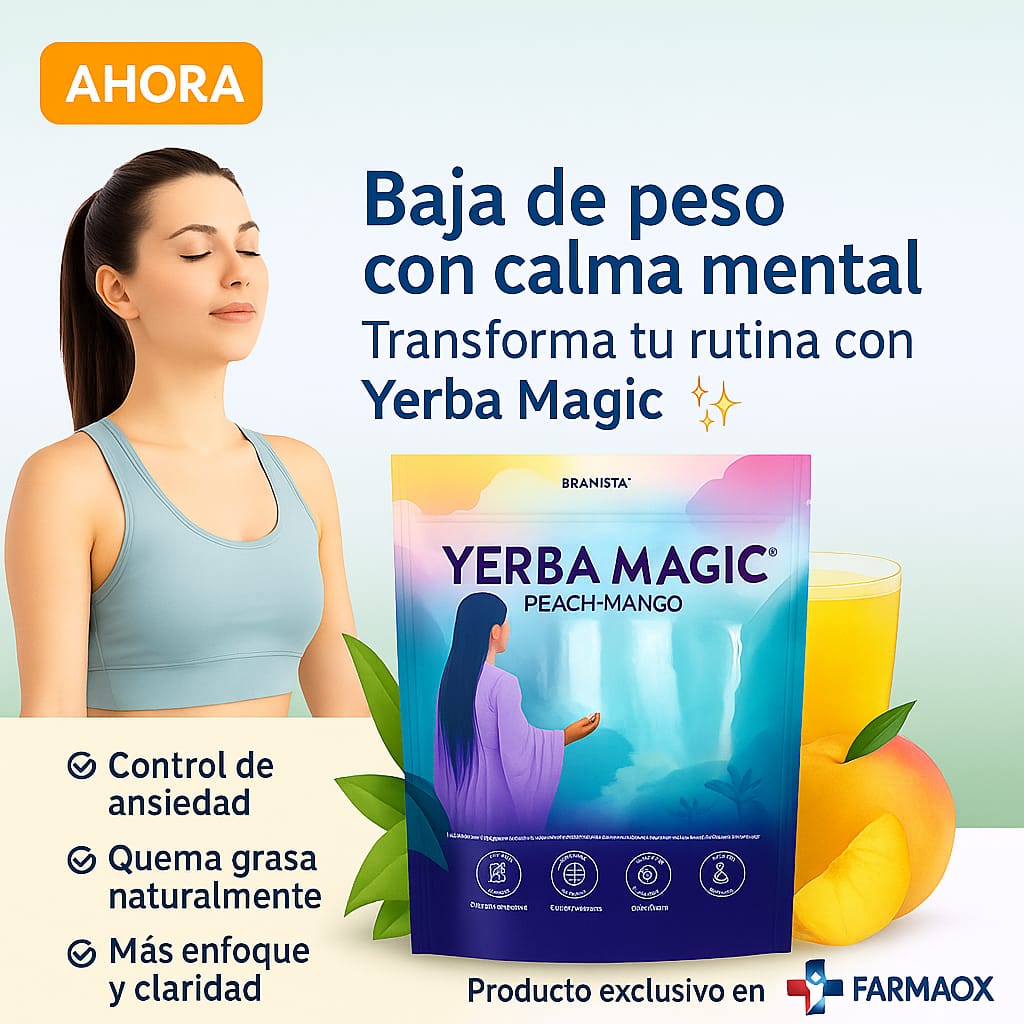 Yerba Magic® Té instantáneo de yerba mate en polvo
