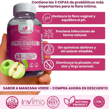 Probiotico X 60 Gumind : Frescura, tranquilidad y seguridad en cada momento.