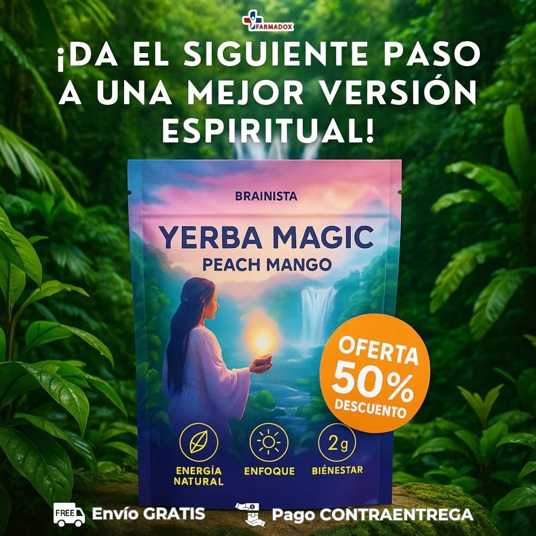 Yerba Magic® Té instantáneo de yerba mate en polvo