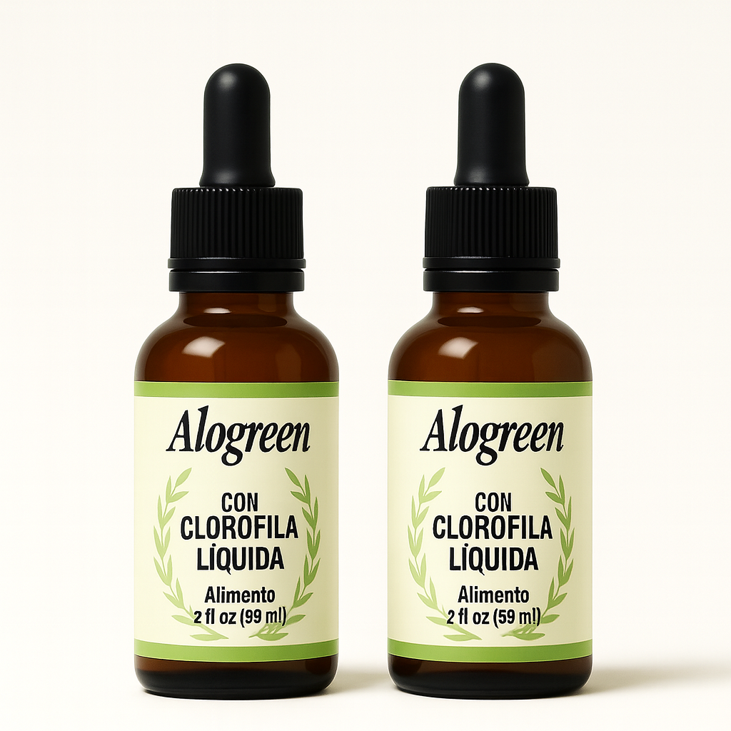 Alogreen™ Clorofila en Gotas | Detox Natural, Bienestar Digestivo y Aliento Fresco
