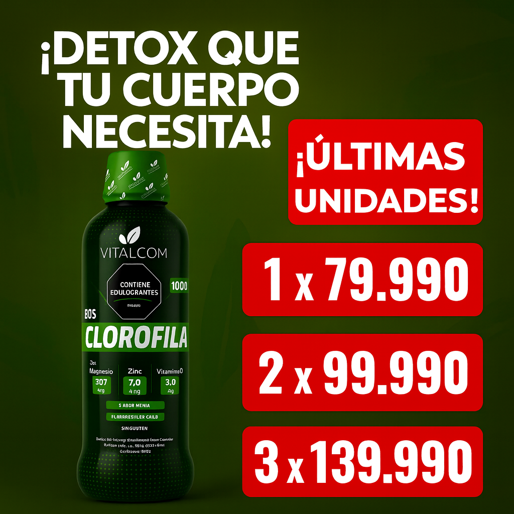 Desintoxica Tu Organismo de Forma Natural con_BIO CLOROFILA