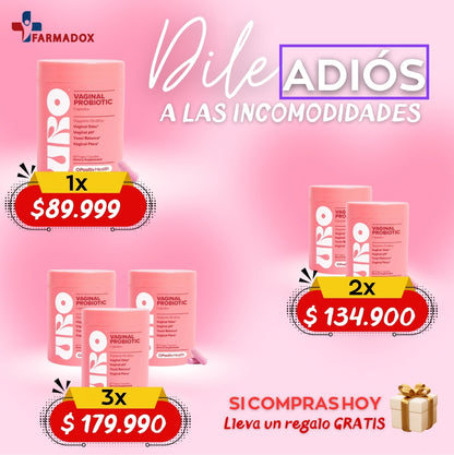 PROBIOTICOS  URO   FRASCO  POR 60