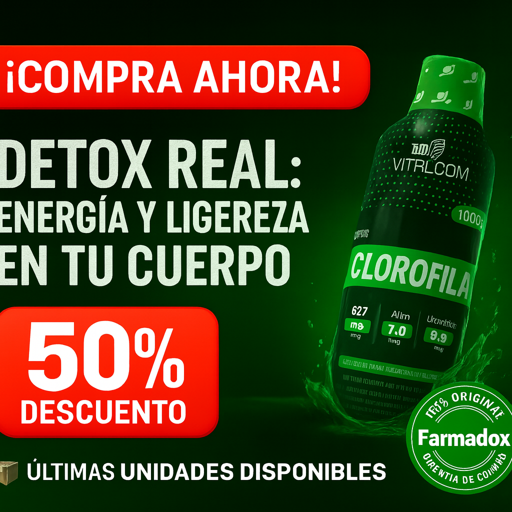 Desintoxica Tu Organismo de Forma Natural con_BIO CLOROFILA